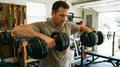 Portable Adjustable Dumbbells, Quick Lock Weight Dumbbells, Foldable Compact Fitness Gear for Indoor & Outdoor Exercise